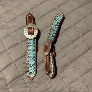 Turquoise Spur Straps